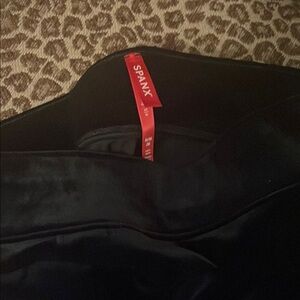 Spanx Velvet Black Leggings